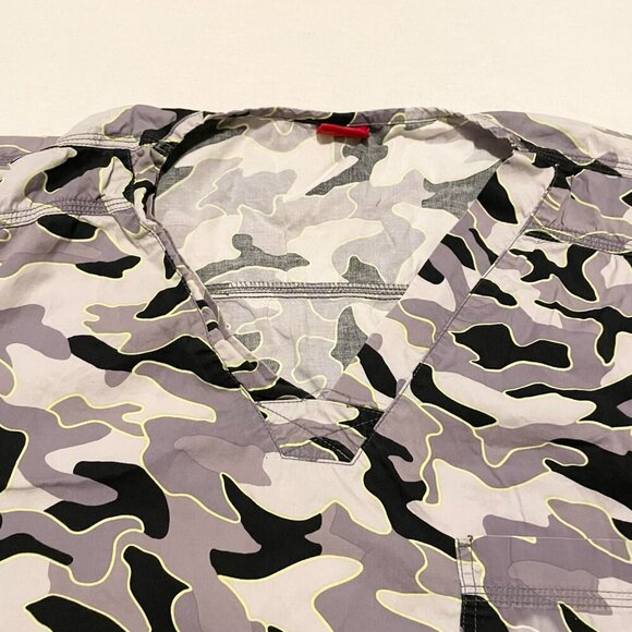 Dickies Camo Scrub Shirt Womens Size 2XL Flaws - Picture 3 of 16